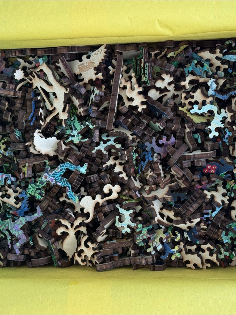 Liberty Puzzles Classic Wooden Jigsaw Puzzle Tea Break - Picture 4 of 5